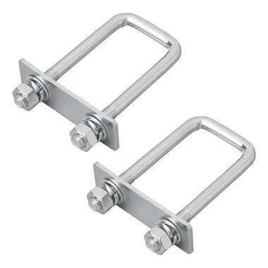 Soporte en U angular de 40 mm - juego de 2 piezas