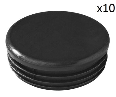 Tapa cuadrada de Ø60mm x10 unidades