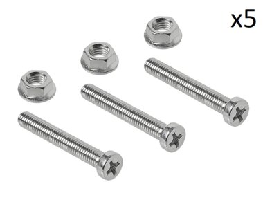 Juego de tornillos M8 de 6 piezas para casquillo piezas x5