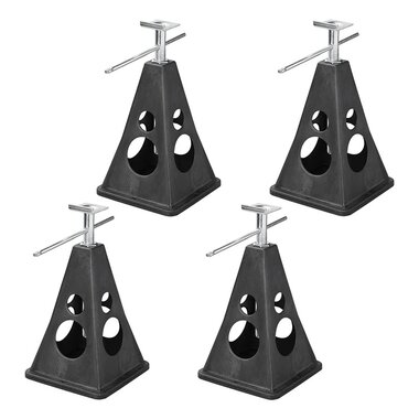 Juego de soporte de plastico 4 piezas 750 kg pieza