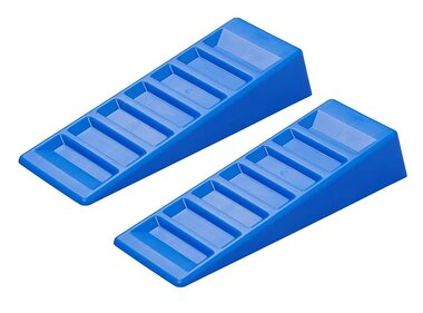 Bloque de rampa 75 mm azul - juego de 2 piezas