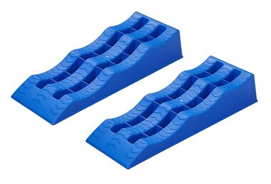 Bloque de rampa azul - juego de 2 piezas