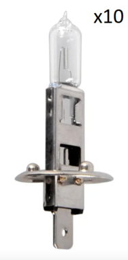Bombilla para coche 12V 55W P14.5s H1 en caja x10 stuks