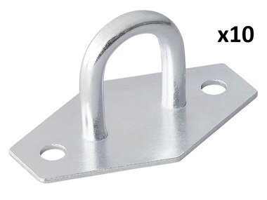 Ojo de vela redondo de 24 mm x10 piezas