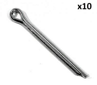 Pasador partido 4 x 20 94 Vz x10 piezas