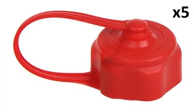 Tapon con correa para bidon de 5L y 10L x5 piezas