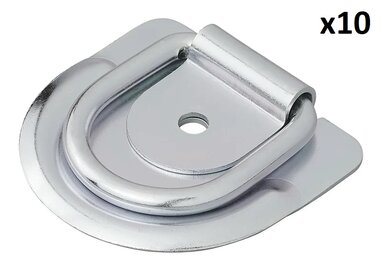 Anilla de amarre 89 x 85 mm x10 piezas