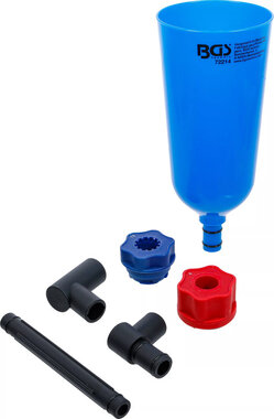 Juego de embudos para aceite version de plastico para VAG