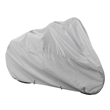 Funda protectora gris para 1 bicicleta (ripstop)