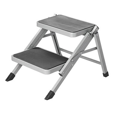 Escalon plegable de 2 peldanos