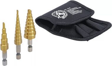 Juego de brocas escalonadas HSS 3 - 20 mm 3 piezas
