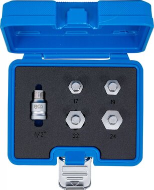 Juego de puntas para motos hexagono interior 17 - 24 mm
