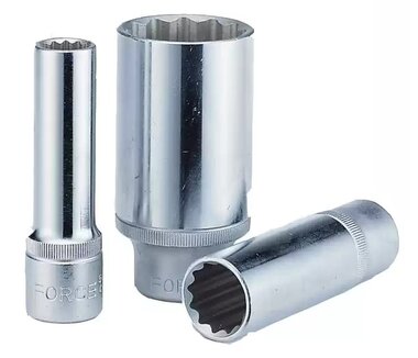 Vasos largos 3/8 (12 caras) SAE