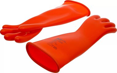 Guantes de proteccion para electricista con aislamiento de latex natural