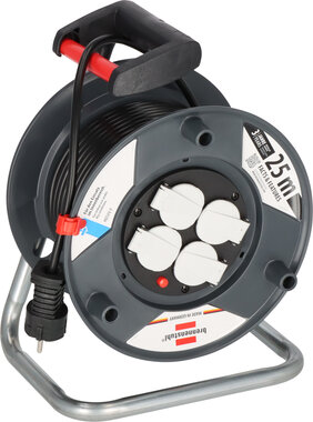 Carrete de cable E 25 m H05VV-F 3G1,5