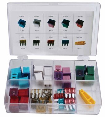 Surtido de fusibles JAP-JLP / MICRO III, 41 piezas