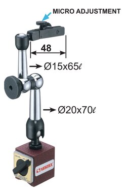 Base magnetica fuerza de sujecion 30 kg