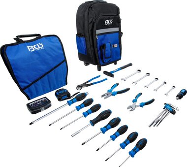 Mochila para herramientas con asa telescopica movil 66 piezas