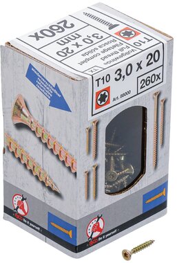 Tornillos multiuso con perfil en T (para Torx)
