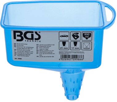 Embudo para aceite deposito 850 ml