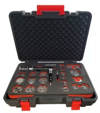 Juego neumatico para retraer pistones de freno – 21 piezas