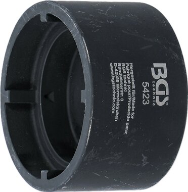 Llave de vaso almenada muescas interiores para Ford Transit con ejes tipo 34