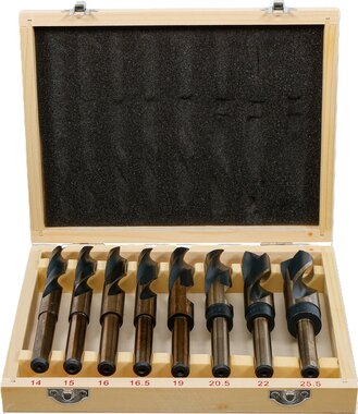 Juego de brocas HSS 14 - 25,5 mm 8 piezas