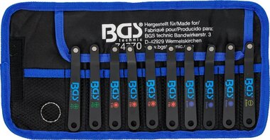 Destornilladores para puntas especiales ultra plana 10 piezas