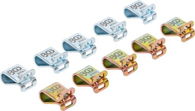 Abrazaderas de fijacion de BGS 8774, 10 uds.