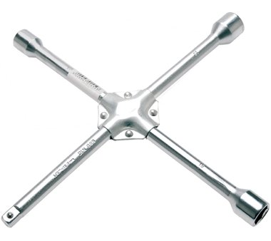 Llave de cruz para automóviles cuadrado 17 x 19 x 21 x 12,5 mm (1/2)