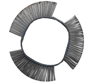 Cepillo de alambre recto 103 x 23 x 0,5 mm