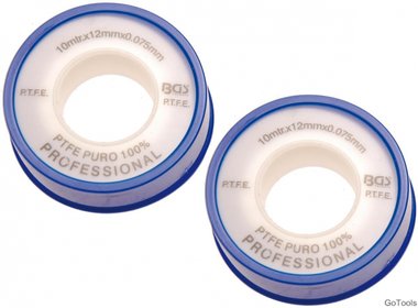 Cinta de sellado PTFE de 2 piezas 10 m