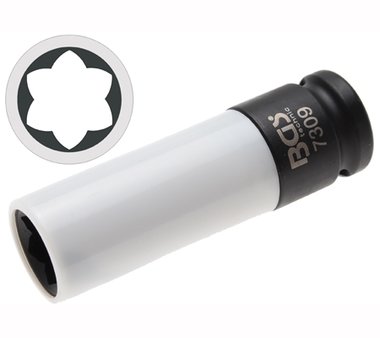 Llave de vaso especial para tuercas de rueda para Mercedes-Benz Clase S entrada (1/2)