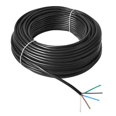 Cable de 5x0,75mm² en rollo de 50M