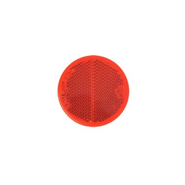 Reflector rojo autoadhesivo de 60mm