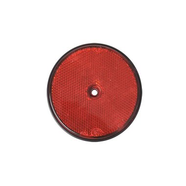 Reflector rojo atornillado de 80mm