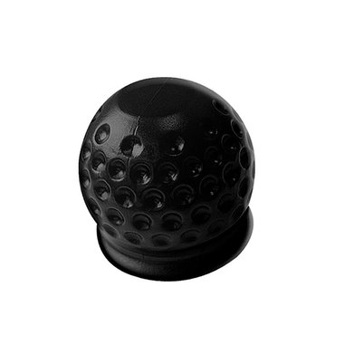 Funda bola de golf en negro para bola de remolque