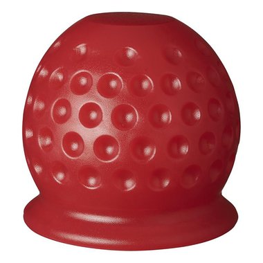 Funda bola de golf en rojo para bola de remolque x2 stuks