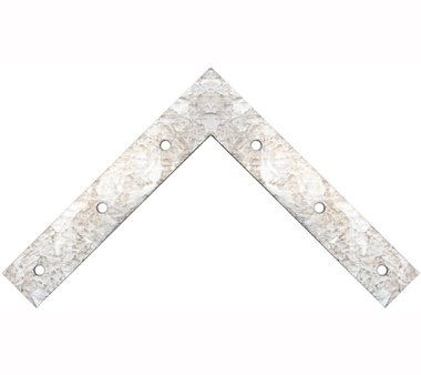 Juego 2 escuadras planas, 150 x 150 x 25 x 2 mm