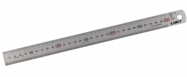 Barra de medicion doble lectura mm y 1/2 mm 600mm