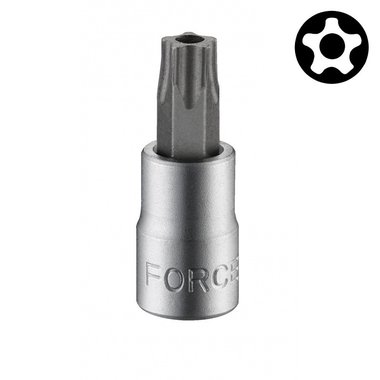 Torx destornillador enchufes TS 5-secciones perforados 1/4 (32mmL) TS10