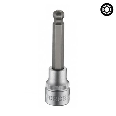 Hex sockets de destornillador 3/8 cabeza de bola (100mmL) 3mm