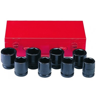 Conjunto de 8 vasos de impacto 3/4