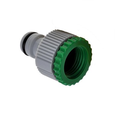 Threaded tap connector