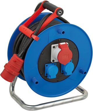 Enrollador de cable Guarantor CEE 1 IP44 para la industria/construccion 30m