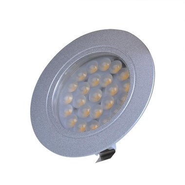 Recessed spotlight 24-leds 12V 220lm Ø65x11mm