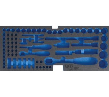 Schuim gereedschapskistje voor artikel nr. 3312, lector de tarjetas: voor socket set