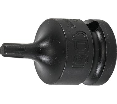 Conector de bit de impacto T-star de 12,5 mm (1/2 ) (para Torx) T30