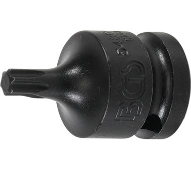 Conector de bit de impacto T-star de 12,5 mm (1/2 ) (para Torx) T40