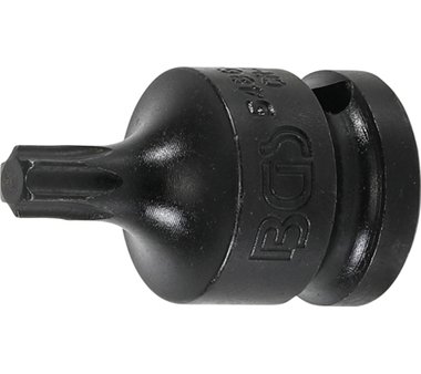 Conector de bit de impacto 12,5 mm (1/2 ) T-star (para Torx) T45